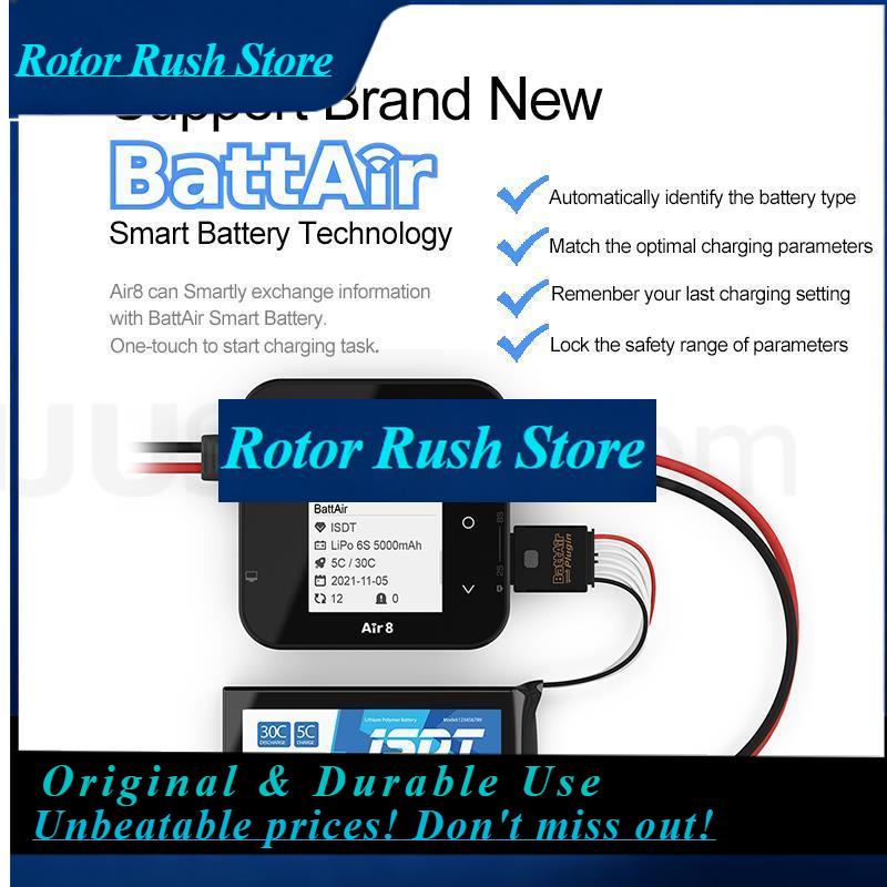 Isdt Air8 8S Lipo Charger - RoRuSNew ISDT Air8 Lipo Güç Dengesi