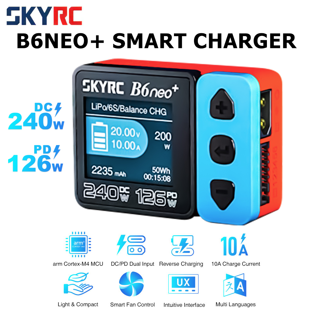 Skyrc B6 Neo Smart Charger - SkyRC B6 neo Akıllı Şarj Cihazı