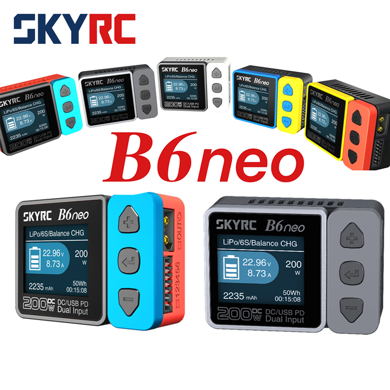 Skyrc B6 Neo Smart Charger - 2023 YENI SkyRC B6 Neo Akıllı