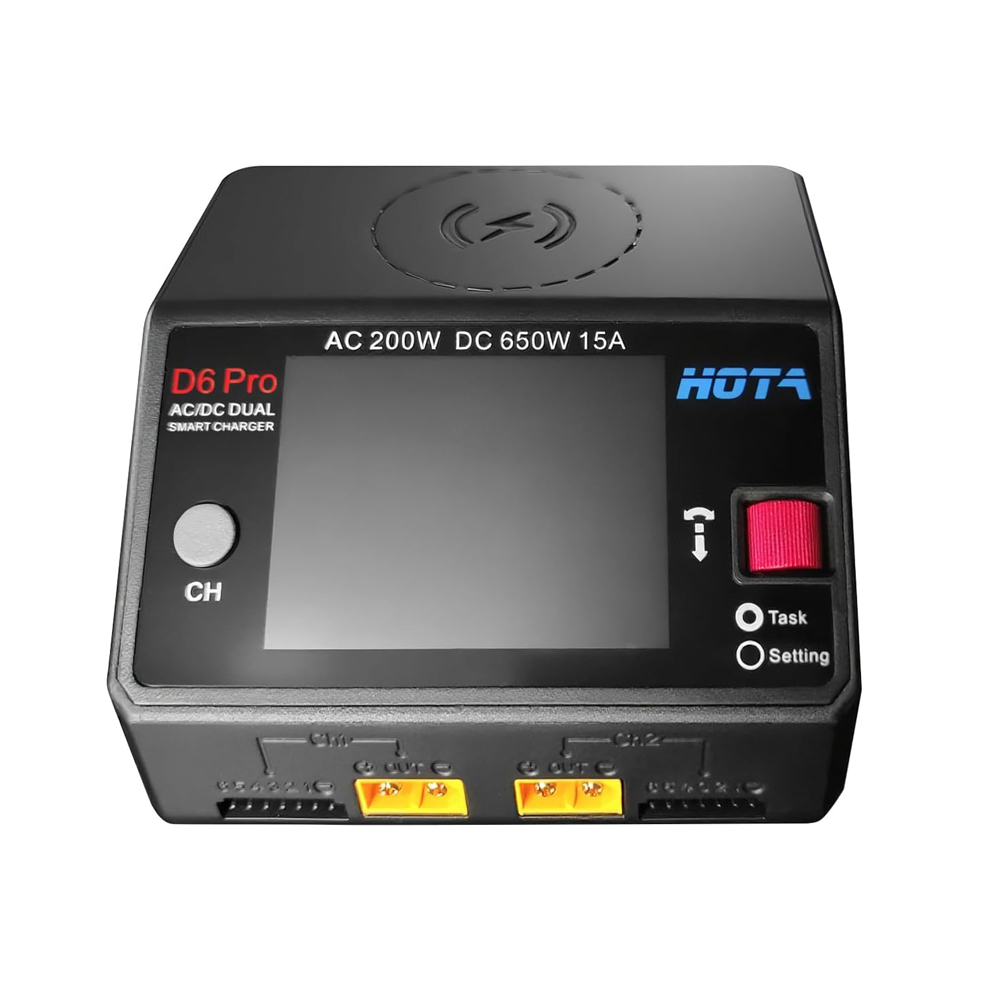 Hota D6 Pro Dual Lipo Charger - HOTA D6 Pro Lipo Pil Şarj