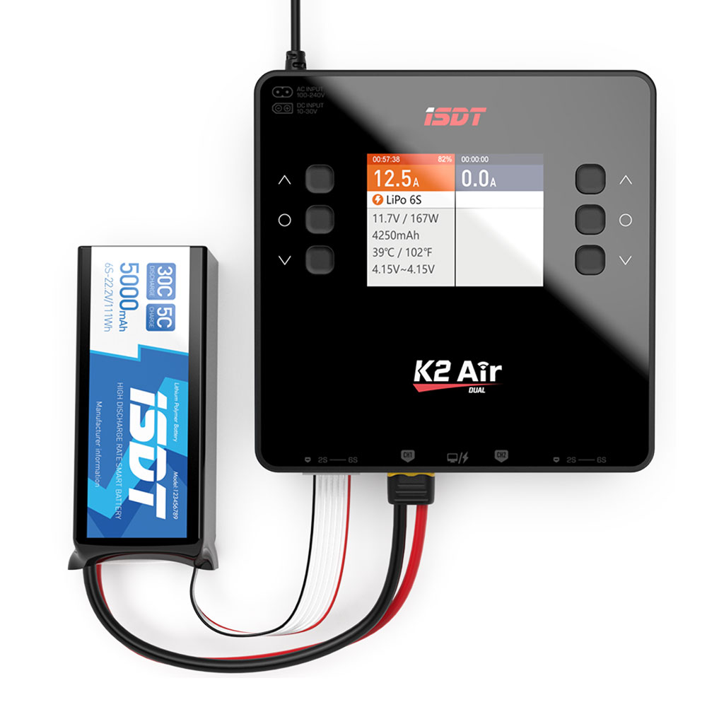 Isdt K4 Dual Lipo Charger - ISDT Lipo Pil Dengeleyici Şarj Cihazı
