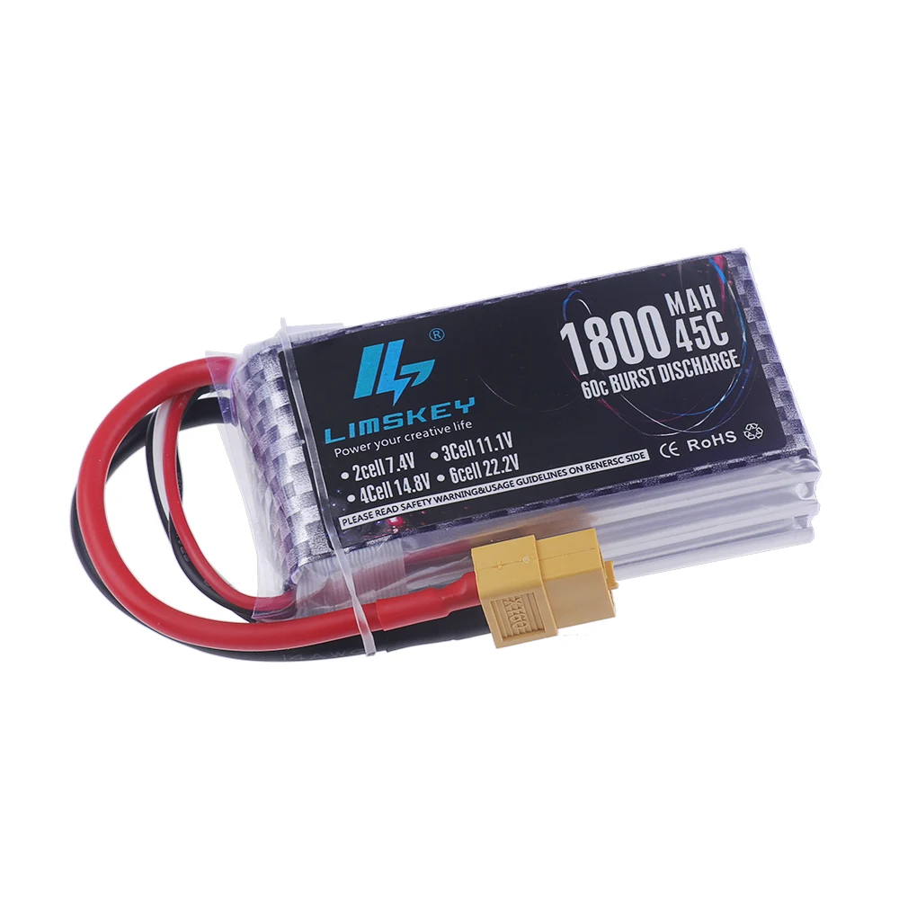 2S 3S 4S 6S Lipo Pil 7.4V 11.1 - 4S Lipo Battery 14.8V 6000Mah incelemesi ve fiyatı