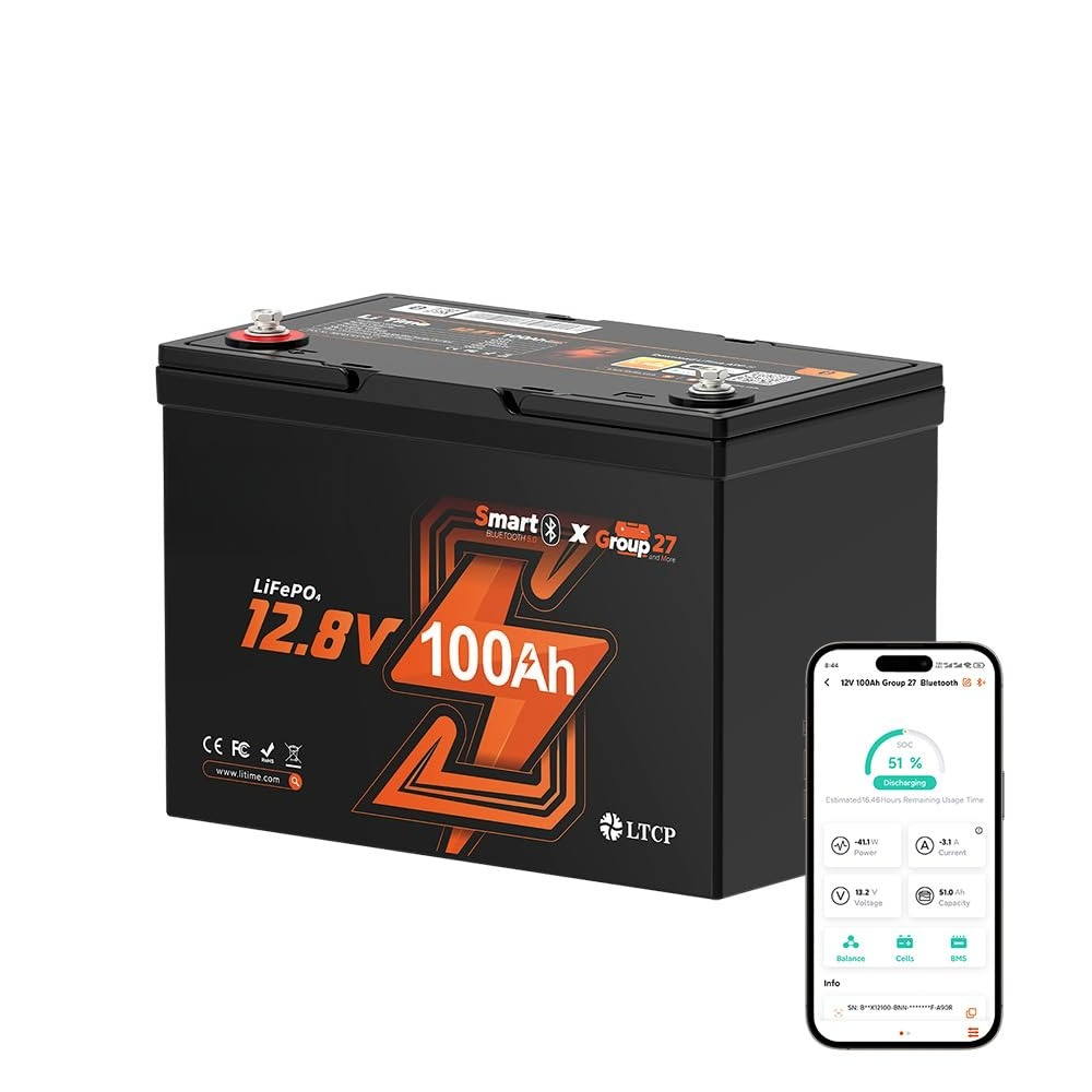 12V 100Ah LiFePO4 Batarya, Gru - Lifepo4 12V 100Ah Bms Bluetooth incelemesi ve fiyatı