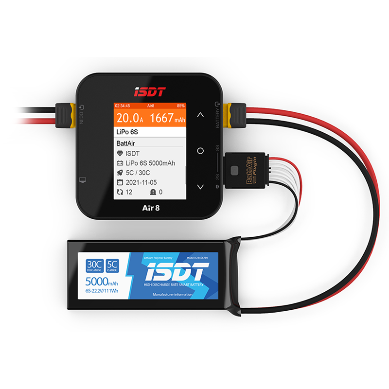 ISDT hava 8 akıllı şarj cihazı - Isdt Air8 8S Lipo Charger incelemesi ve fiyatı