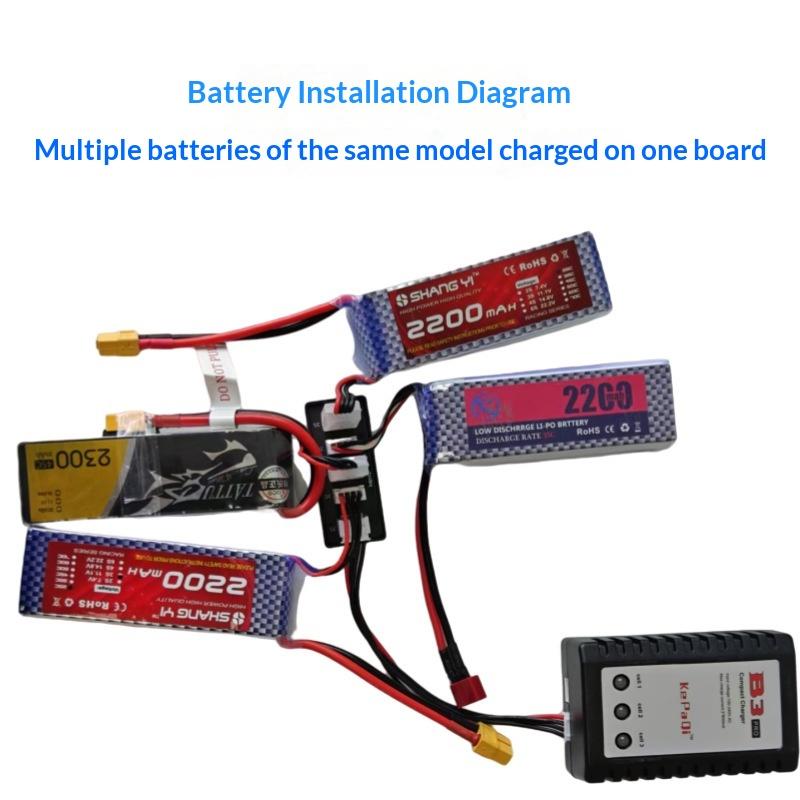 1 Set RC Pil Şarj Cihazı B6AC  - 12S Lipo Battery Balancing Board incelemesi ve fiyatı