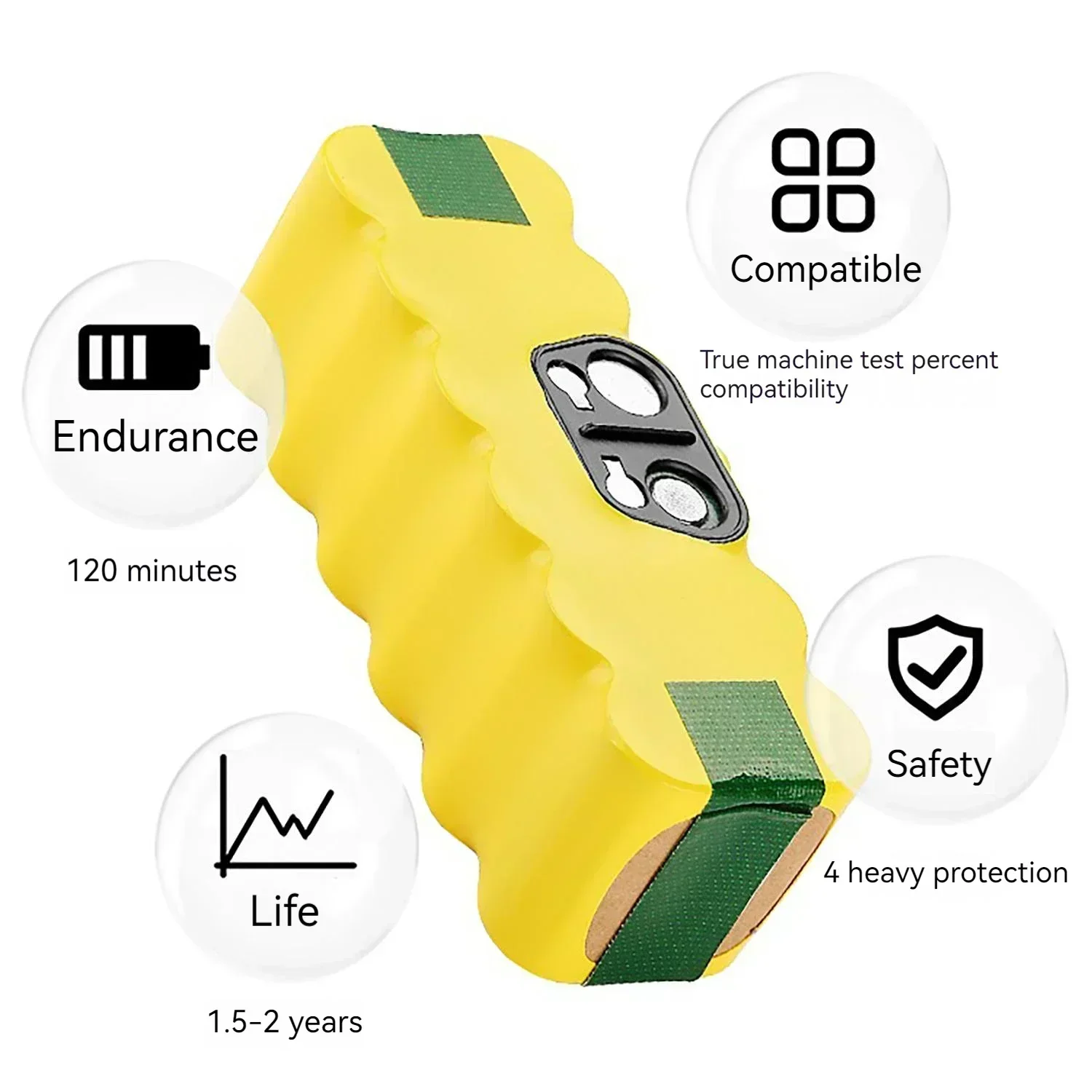 14.4V 5000mAh robotlu süpürge  - 4S Lipo Battery 14.8V 6000Mah incelemesi ve fiyatı