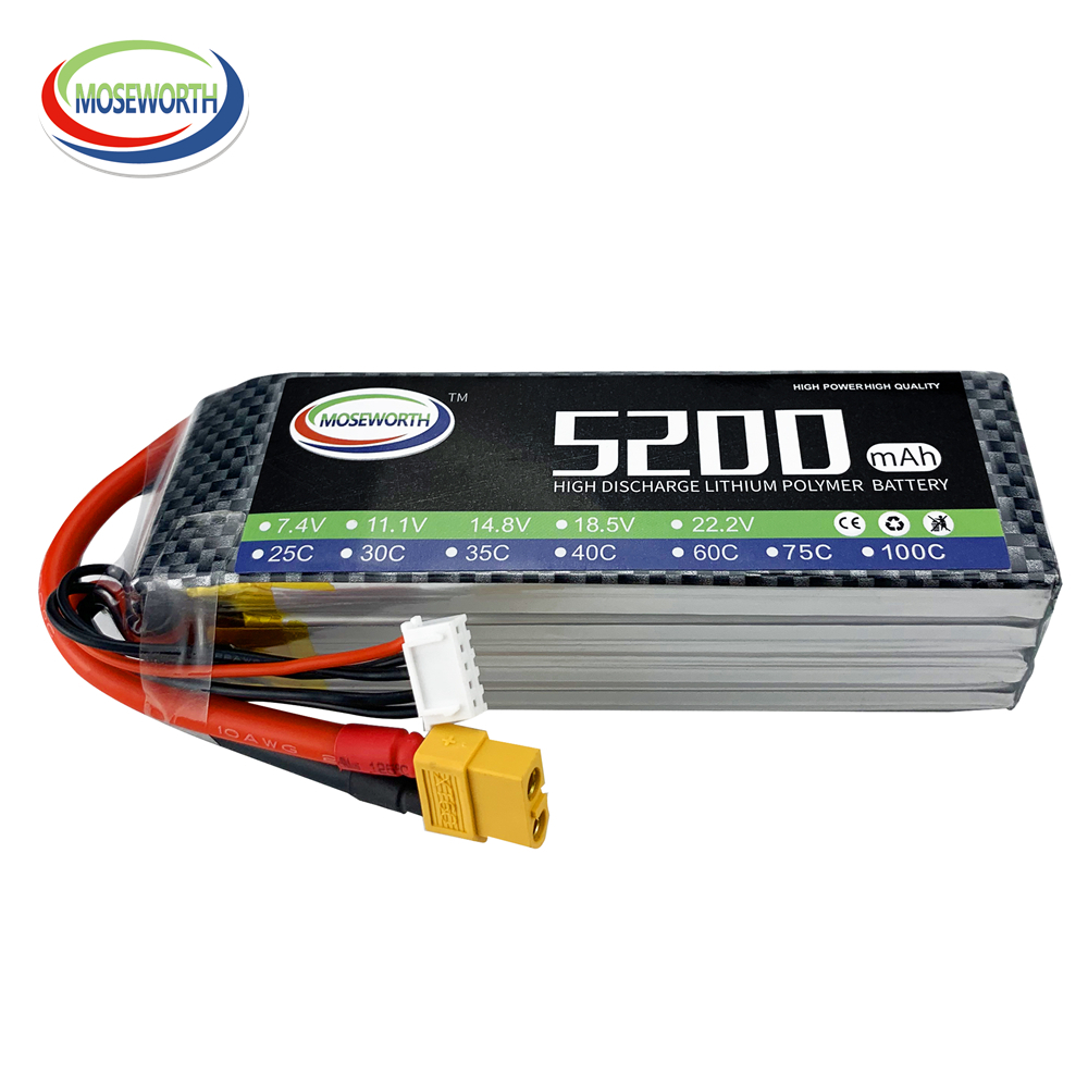 2S 3S 4S 5S 6S RC Lipo pil 7.4 - 6S Lipo Battery 22.2V 5000Mah incelemesi ve fiyatı