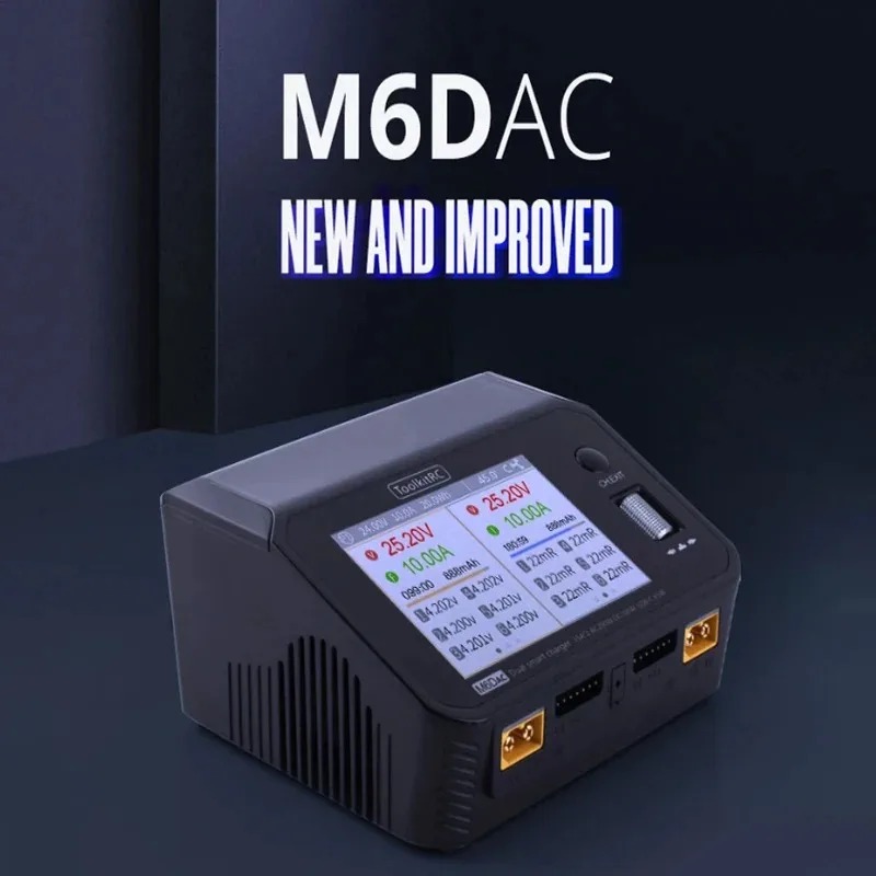 ToolkitRC M6DAC Çift Kanallı A - Toolkitrc M6Dac Smart Charger incelemesi ve fiyatı