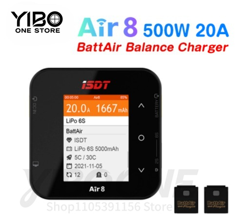 Air8 500W 20A 1-8S Lipo Dengel - Isdt Air8 8S Lipo Charger incelemesi ve fiyatı