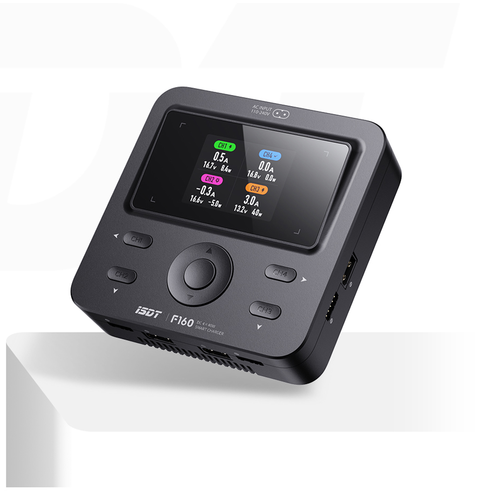 ISDT F160 4CH AC Dört Kanallı  - Toolkitrc M6Dac Smart Charger incelemesi ve fiyatı